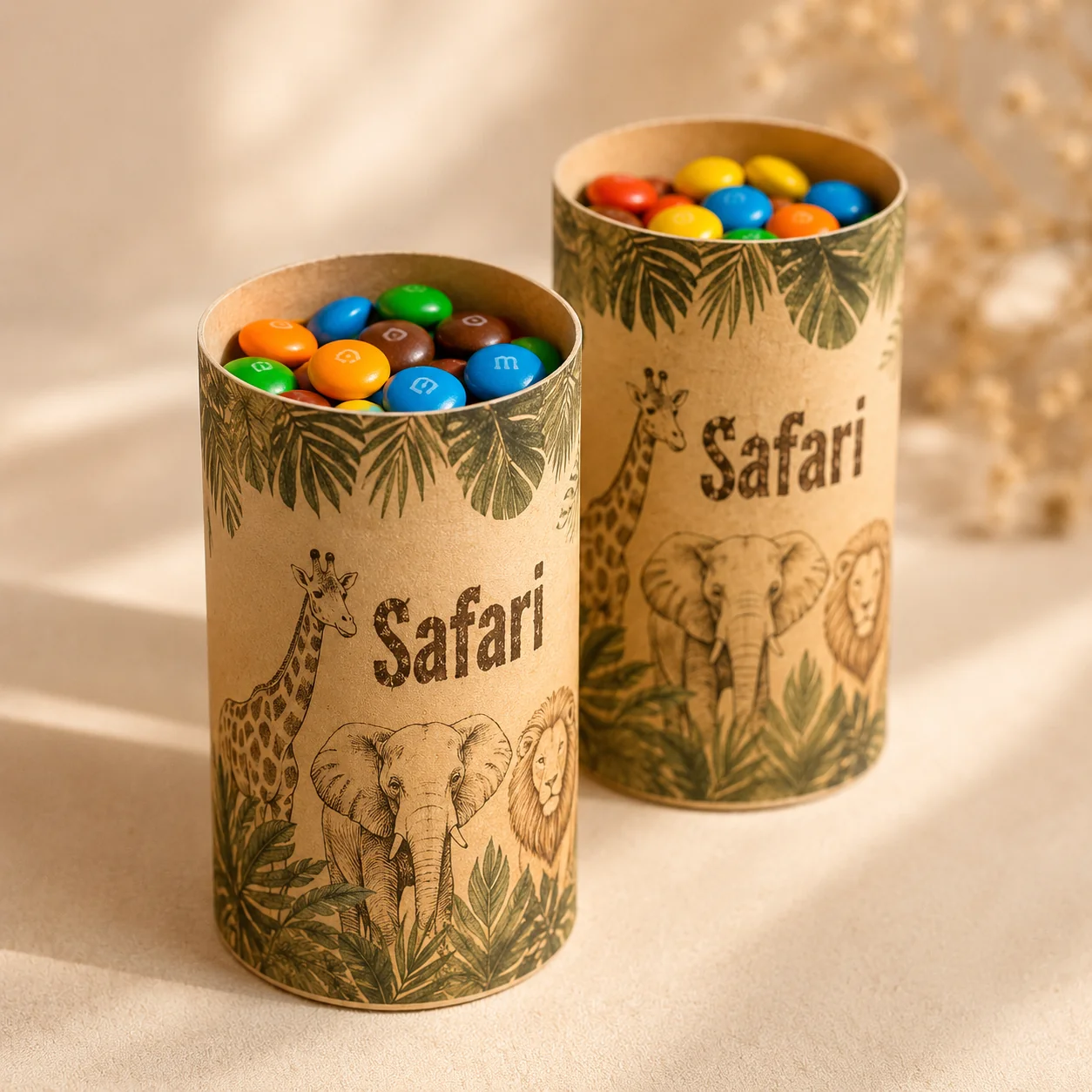 Porta-Doces tema Safari